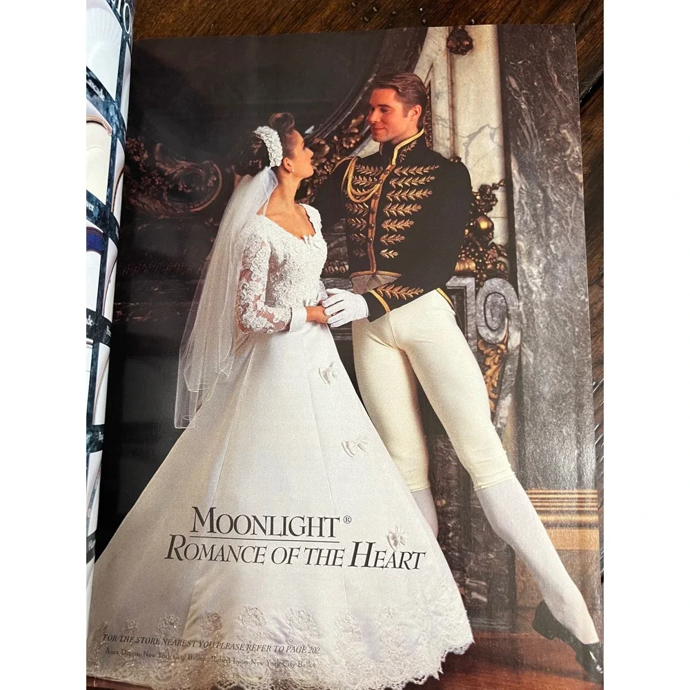 Vintage 90s MODERN BRIDE Magazine June/July 1995 Wedding Retro Fashion Style